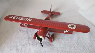 Banco Wings Of Texaco Die Cast 1931 Stearman Biplane Edición Coleccionista ERTL Foto 1 de 4