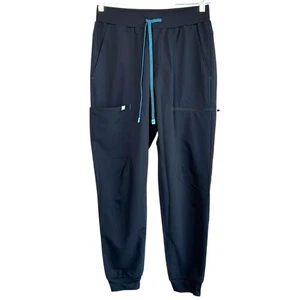 Fabletics Uomo All-Shift Scrub Jogger Nero Taglia M Regolare Tecnico Medico Nuovo senza etichette - Foto 1 di 8