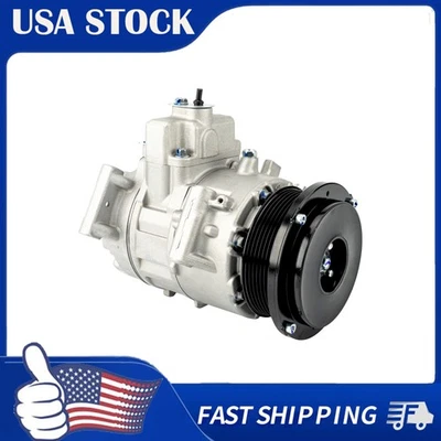 A/C Compressor w/ Clutch 158386 For 2008-2011 Lexus GS460 2008-2014 Lexus IS F Foto 1 de 4