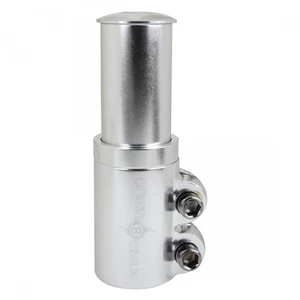 Origin8 X-Tra Lift Stem Riser 55mm Rise Silver mm Polished Anodized Finish - Picture 1 of 1