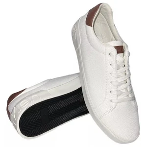 Calvin Klein Para hombres Informal Estilo de Vida Zapatos de caña baja Crema CMRILEY-R Talla 10.5 Nuevos - Imagen 1 de 16