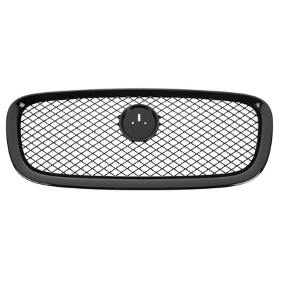 Parachoques delantero genuino Jaguar XF XFR-S rejilla central malla negro C2Z20498 Foto 1 de 4