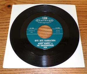 BUDDY RANDELL Rockabilly Surf 45, Bite Bite Barracuda / All I Need Is You, Clean - Picture 1 of 2