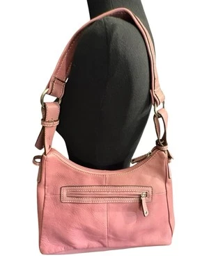Cartera de cuero genuino rosa St John’s Bay para mujer Bolso de mano Cremallera para el hombro NUEVO SIN ETIQUETAS LEER Foto 1 de 4