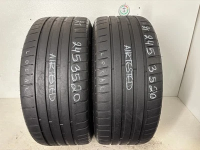 NO SHIPPING ONLY LOCAL PICK UP 2 Tires 245 35 20 Michelin Pilot Sport 4S N0 Foto 1 de 4