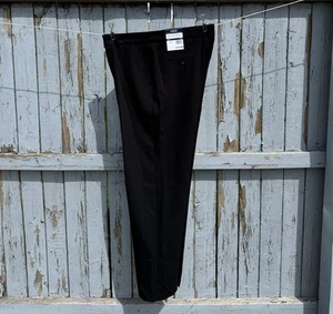 NWT IZOD Boys Dress Pants size 18 HUSKY Black Flat Front Stretch New With Tags - Picture 1 of 3