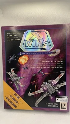 Big Box PC Lot  Star Wars X-wing & Star Trek  x2 PC Games - Image 1 of 4