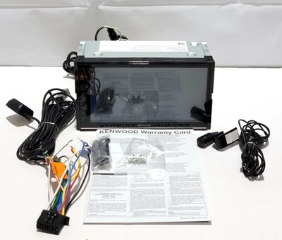 Kenwood Apple CarPlay/Android Touch Screen| Auto|BT|USB| AM/FM-(DMX7709S)-TESTED - Image 1 of 4