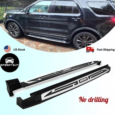 estriberas para Ford Explorer 2011-2019 peldaños laterales Nerf Bar pedales aparadores Foto 1 de 4