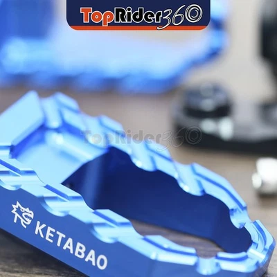 Clavijas delanteras BUZZ extendidas azules de 25 mm para Triumph Speed Four 02-05 04 03 Foto 1 de 4