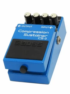 Pedal efecto compacto para guitarra BOSS CS-3 Compression Sustainer hecho en Taiwán - Imagen 1 de 9