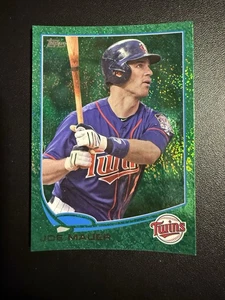 2013 Topps #107 Joe Mauer Emerald Foil - Picture 1 of 2