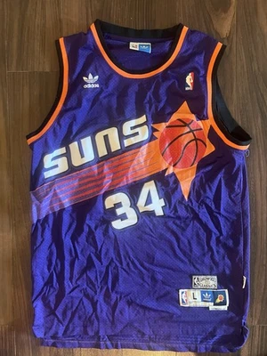 Футболка Charles Barkley Phoenix Suns Adidas Hardwood Classics фиолетовая большая сшитая - Изображение 1 из 4
