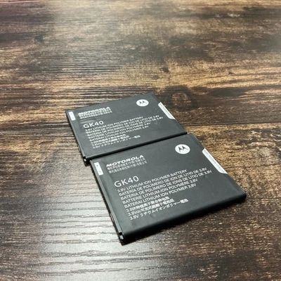 Bateria de substituição Motorola GK40 - Preta - Imagem 1 de 3