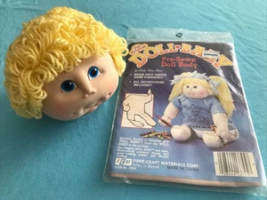 Vintage Martha Nelson Thomas das Original Puppe Baby vorgenähter Körper Faser-Basteln & Kopf - Bild 1 von 3