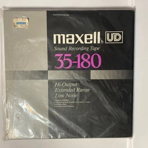 Maxell UD 35-180 Sound Recording Tape Professional Grade SEALED - Picture 1 of 8