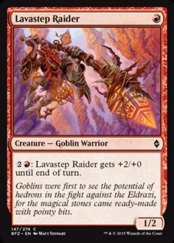 x1 Lavastep Raider - Battle for Zendikar - NM - MTG - Image 1 of 1