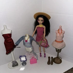 My Scene Club Birthday Nolee 2004 Tattoo Mattel Vintage Doll With Extras - Bild 1 von 8