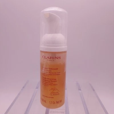 Clarins Gentle Renewing Cleansing Mousse All Skin Types 1.7oz Sealed  - Image 1 of 4