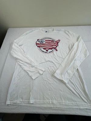Jacksonville Jaguars T -Shirt Men's Size 2XL L/S USA Florida Team White Shirt - Image 1 of 4
