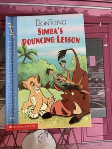 Der König der Löwen Simba’s Pouncing Lesson Erstleser Disney Buch - Bild 1 von 2