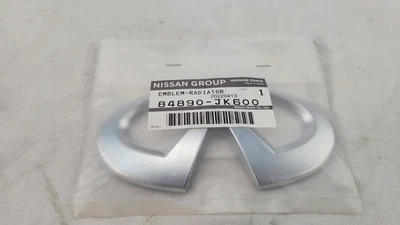 2007-2015 Genuine Infiniti G37 G35 G25 Rear Trunk Emblem Logo 84890-JK600 - Image 1 of 3