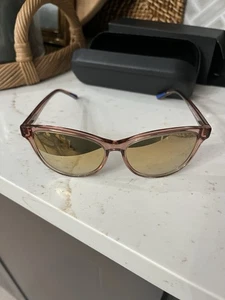 NEW Revo DAPHNE Crystal Mauve POLARIZED Gold Lens Sunglass 1101 10 CH - Picture 1 of 7