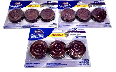 (лот 3) Clorox Franganzia туалет чаша очиститель лаванды - длится более 270 смывов - Изображение 1 из 4