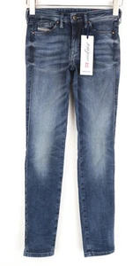 Diesel Doris-Ne 0669N Damen Jeans W25 Sweat Jogg Blau Super Slim Skinny Stretch - Bild 1 von 9