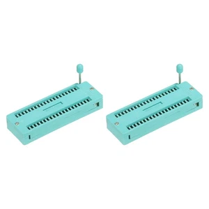 Universal IC Test ZIF Socket 40 Pin 2.54mm Pitch, 2 Pack - Zdjęcie 1 z 7