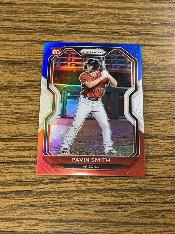2021 Panini Prizm - Pavin Smith #70 Red White & Blue Prizm (RC) - Image 1 of 1
