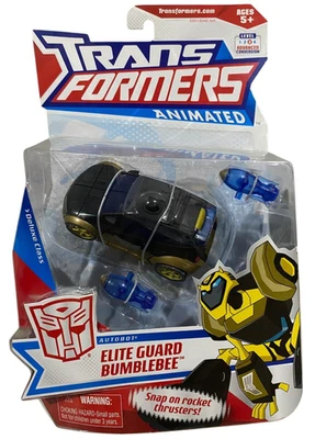 Figura de acción Transformers Animated Elite Guard Bumblebee Deluxe Class NUEVA 2008 Foto 1 de 2