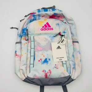Zaino tecnico Adidas Excel 7 Tie Dye 16" per laptop atletico colorblast 34L borsa palestra - Foto 1 di 14
