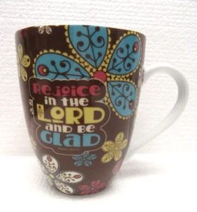 Mug/Cup Christian Jesus Psalm 32:11 4.25" New!! See Pics!! We Combine Shipping!! - Picture 1 of 4