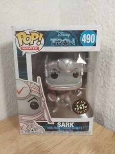 Funko Pop! SARK #490 GITD Chase Vinyl Figure Disney TRON - w/ protector - Picture 1 of 7