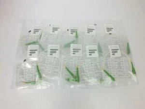 Fiber Optic Jumper 8' Long SM SX 900UM | 8-Foot L - Lot of 10 SC/APC to SC/APC - Picture 1 of 5