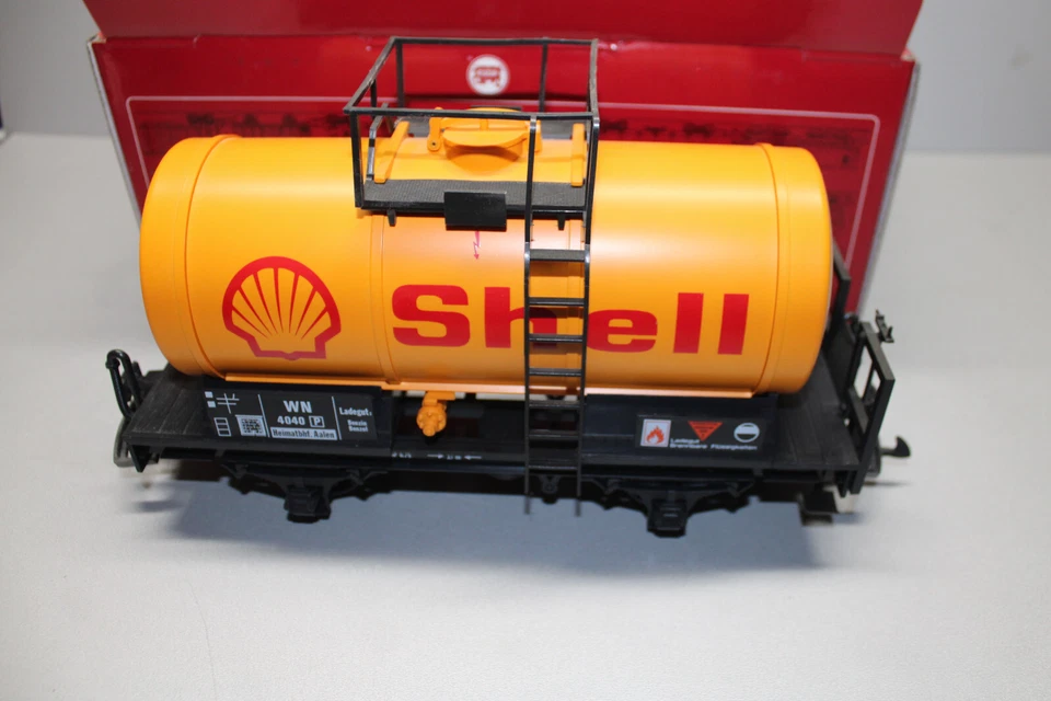 LGB 40402 2-Achser Kesselwagen Shell DB Spur G OVP - Bild 1 von 3