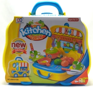 Juego de cocina camión de comida unisexual para niños 26 piezas 008-919A - Imagen 1 de 7