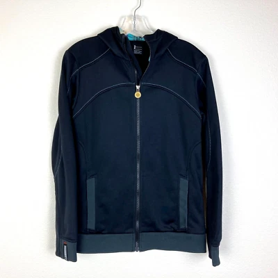 Women’s Bonfire Snowboarding Company Jacket Size S Black High Neck Hood - Image 1 of 4