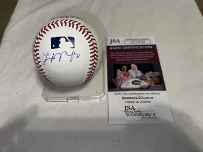 Logan O'Hoppe Signed Official Major League Baseball Los Angeles Angels JSA #2 - Image 1 of 2