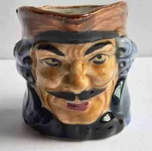 Small Toby Creamer Pitcher Made in Japan Pirate Character 3" Handpainted Vintage - Picture 1 of 21