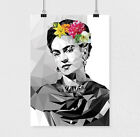 Frida Kahlo, Albert Einstein, David Bowie, Marilyn Monroe, portrait moderne bas poly