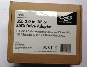USB 2.0 to IDE of SATA Drive Adapter - Picture 1 of 2