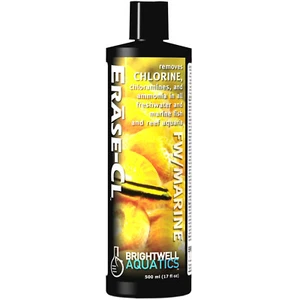 Brightwell Aquatics Erase-CL 500mL Water Conditioner Remove Chlorine & Ammonia - Picture 1 of 1