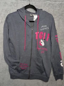 Friday the 13th Jason Vorhees Women’s XS Graphic Zip-Front Hoodie NWT - Picture 1 of 9