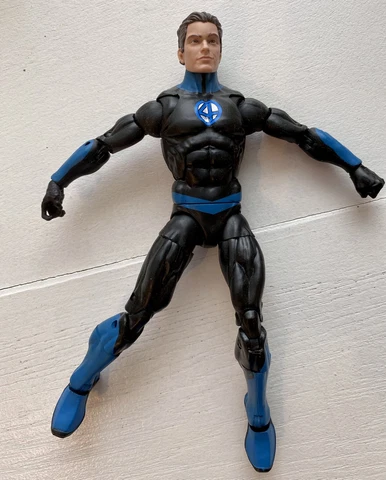 Marvel Legend “Human Torch” Johnny Storm Fantastic Four Skrull Wave custom loose Cover