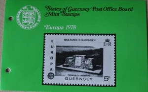Guernsey Briefmarken: Europa 1978 "Guernsey Monuments" - Präsentationspaket 1978 - Bild 1 von 3