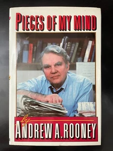 Pieces of My Mind Andrew A. Rooney - Brand New Unopened First Edition - Picture 1 of 3