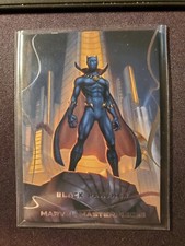 2022 Upper Deck Marvel Masterpieces Level 3 #421/999 Black Panther #72 Rare SP