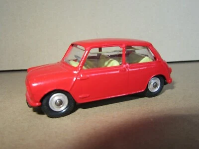 194Q Vintage Corgi Inghilterra Morris Mini Cooper Ripinto 1:43 - Immagine 1 di 4